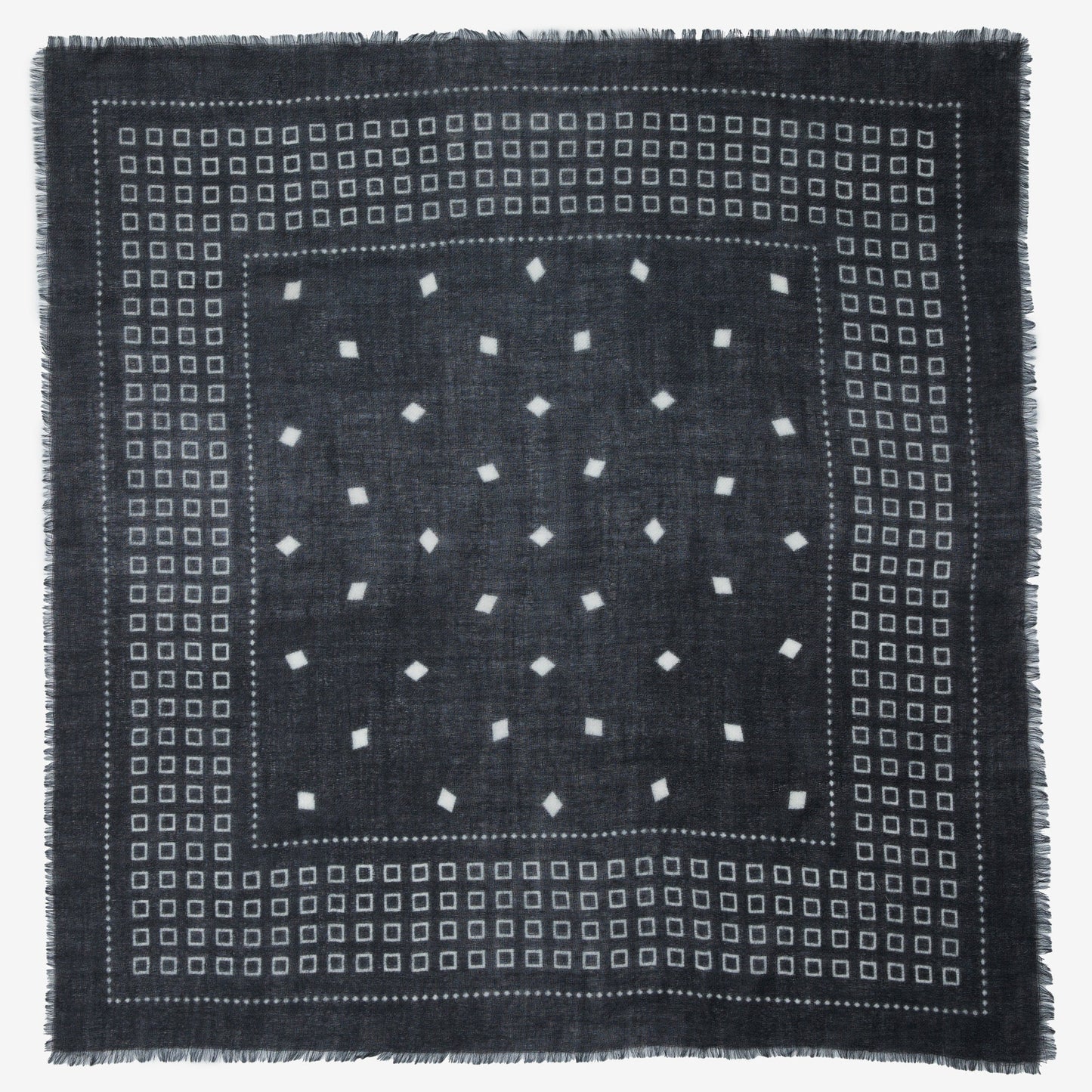 Brooks Cashmere Bandana in Black