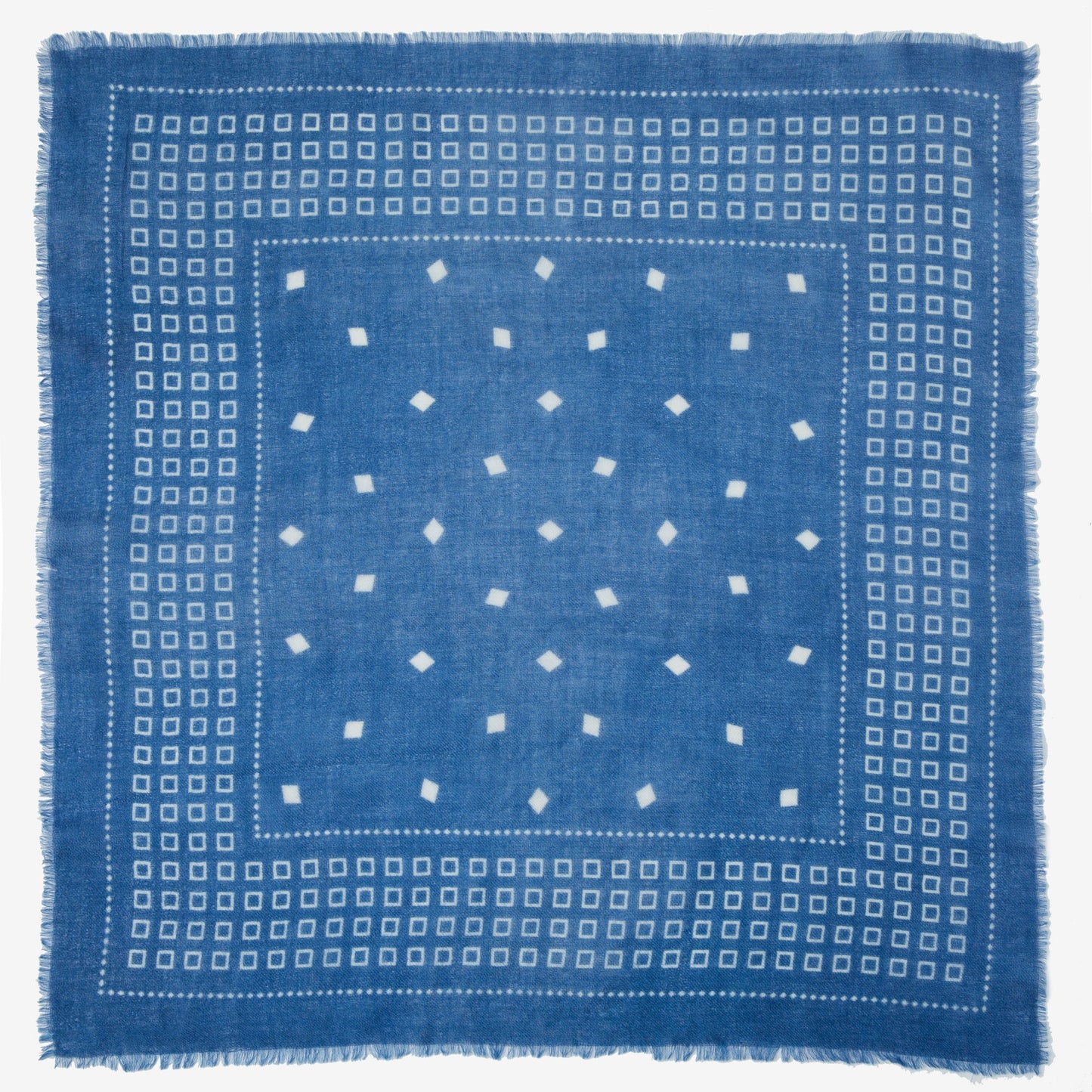 Brooks Cashmere Bandana in Indigo