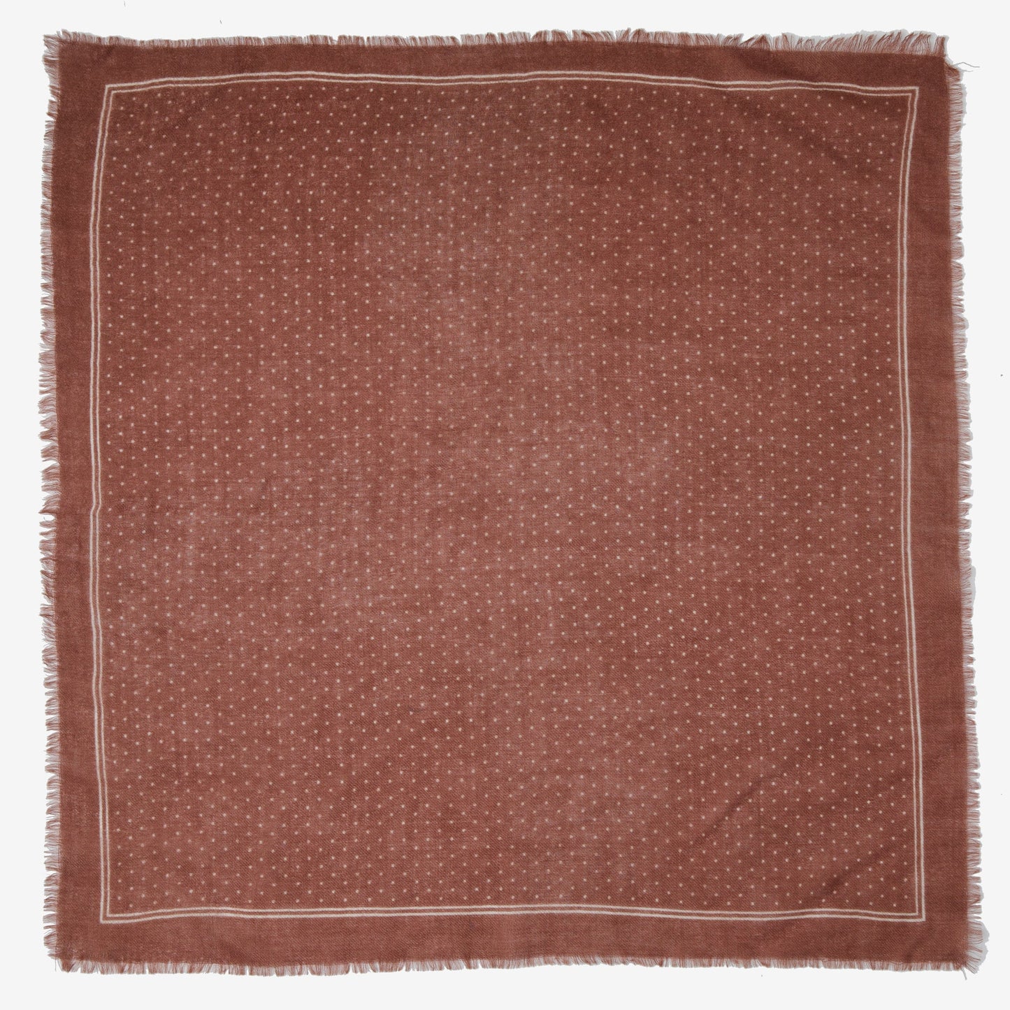 Layla Cashmere Bandana in Brown