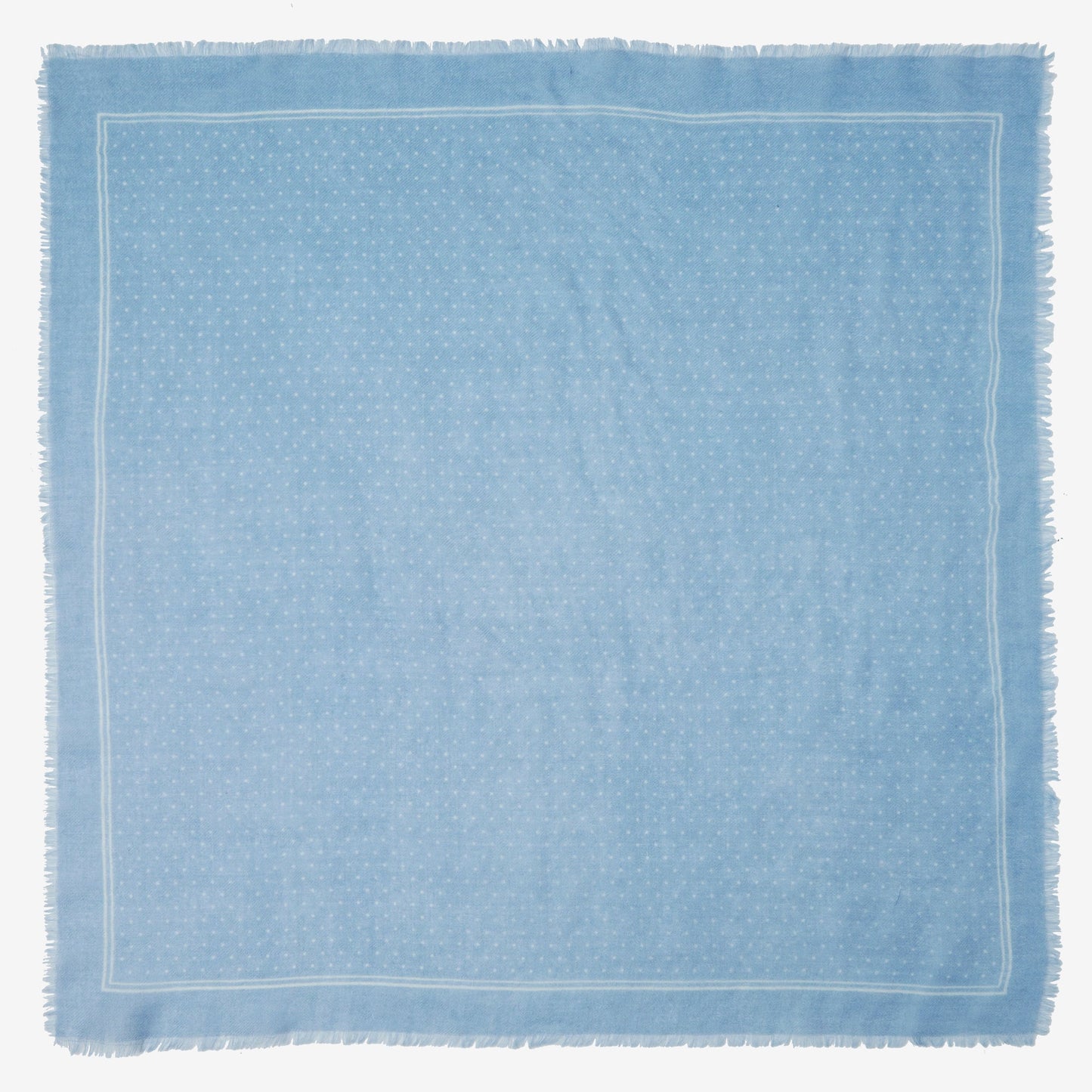 Layla Cashmere Bandana in Blue