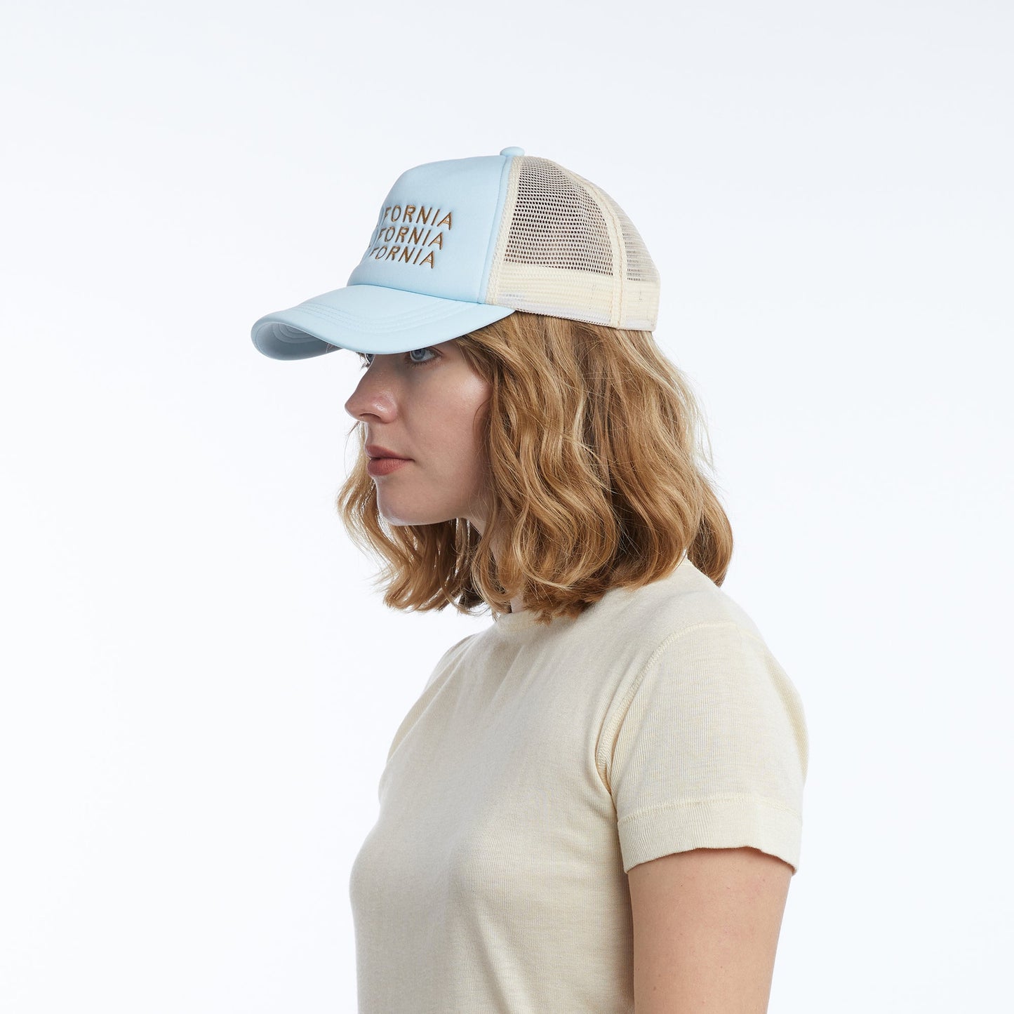 California Foam Trucker in Light Blue