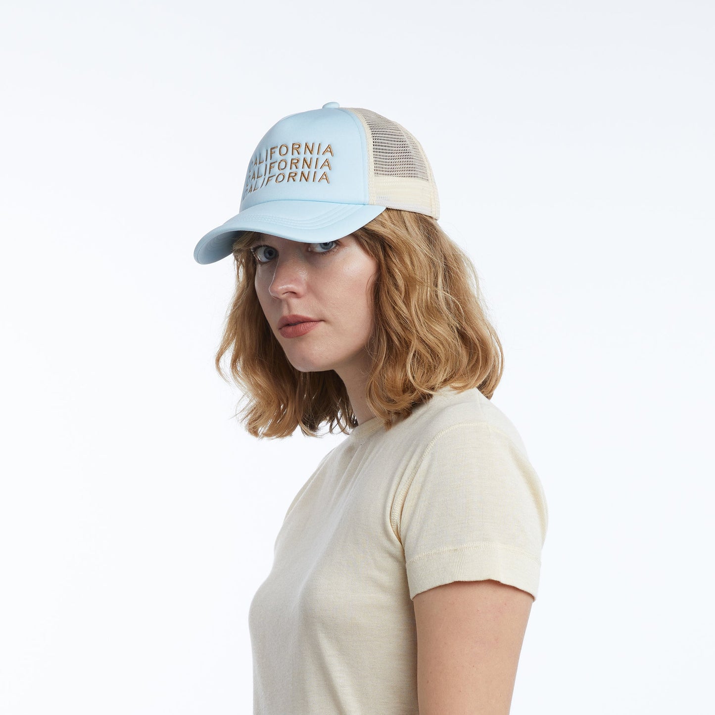 California Foam Trucker in Light Blue