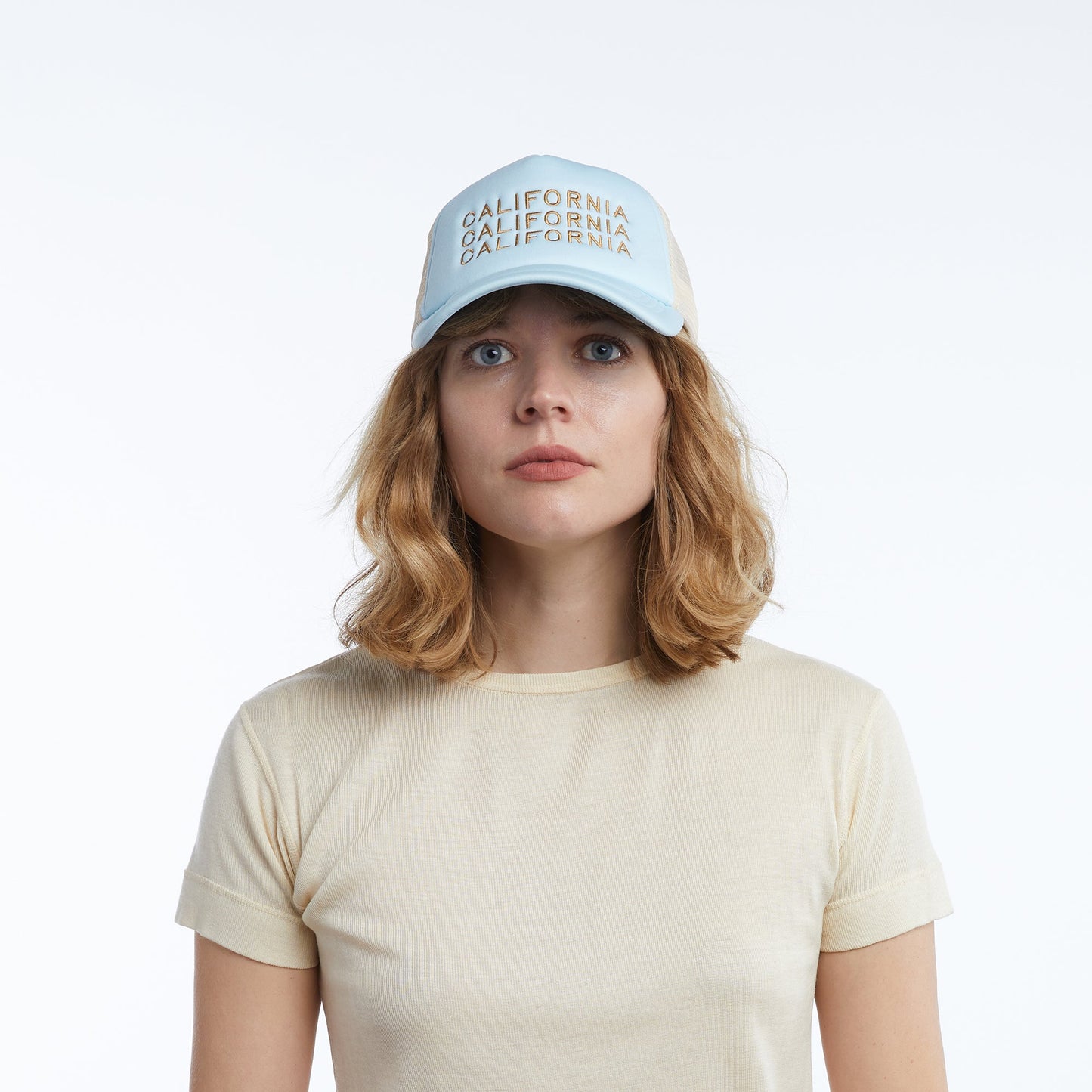 California Foam Trucker in Light Blue