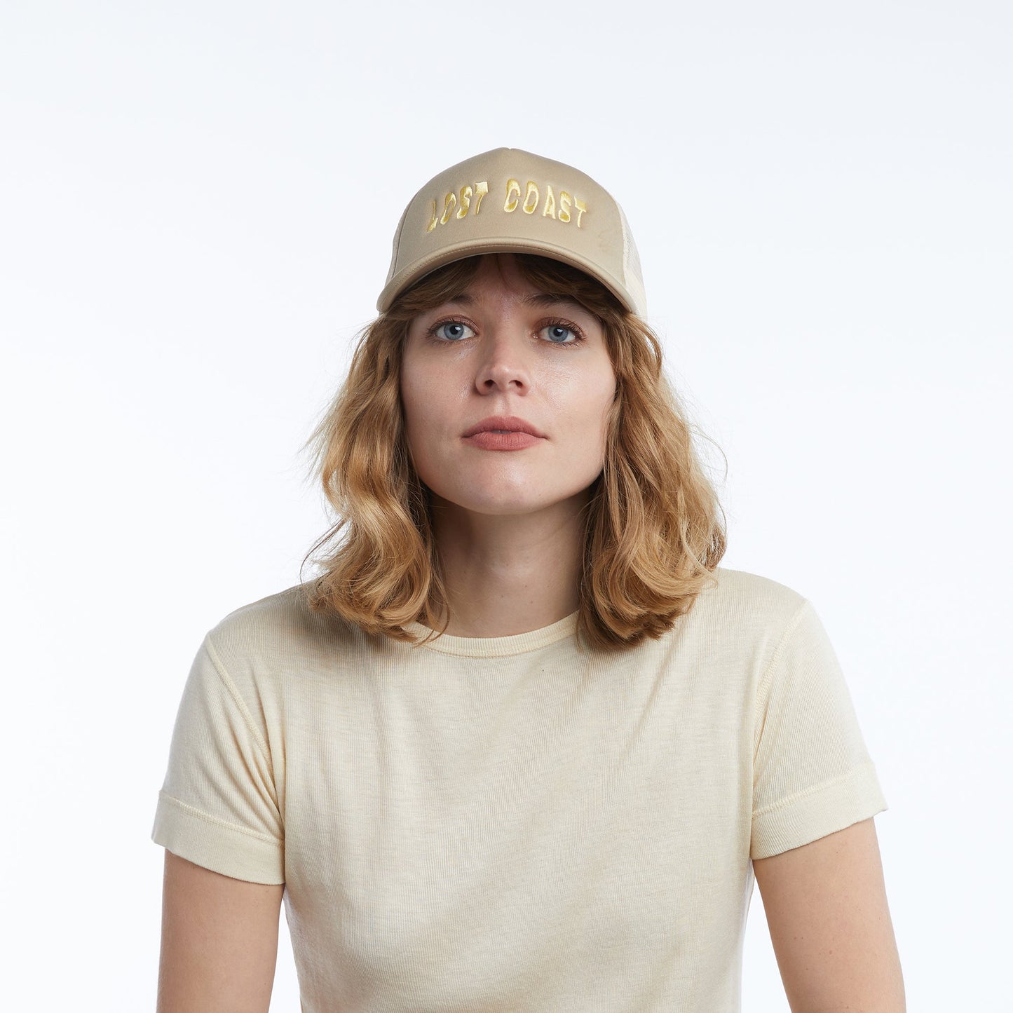 Lost Coast Foam Trucker in Tan