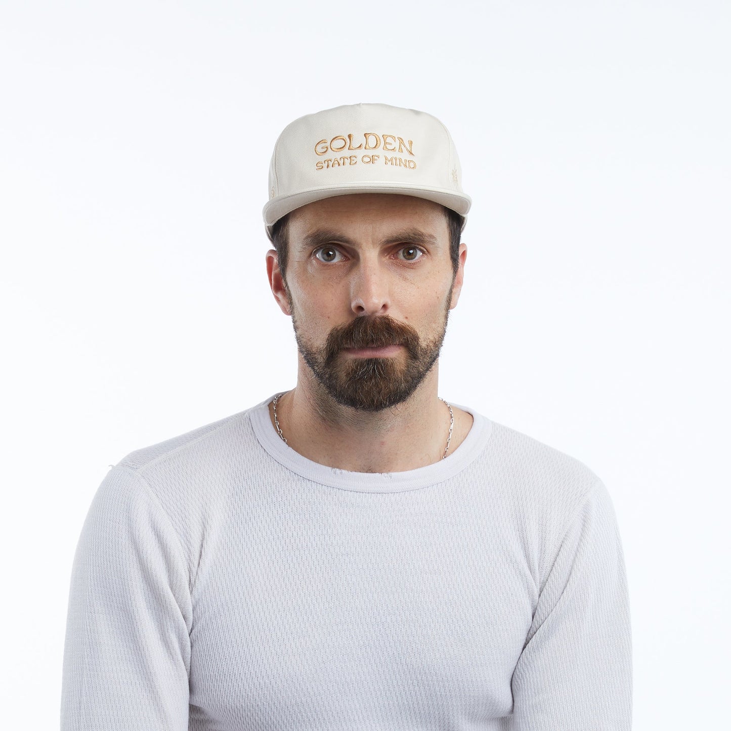 Golden State Cap in Cream