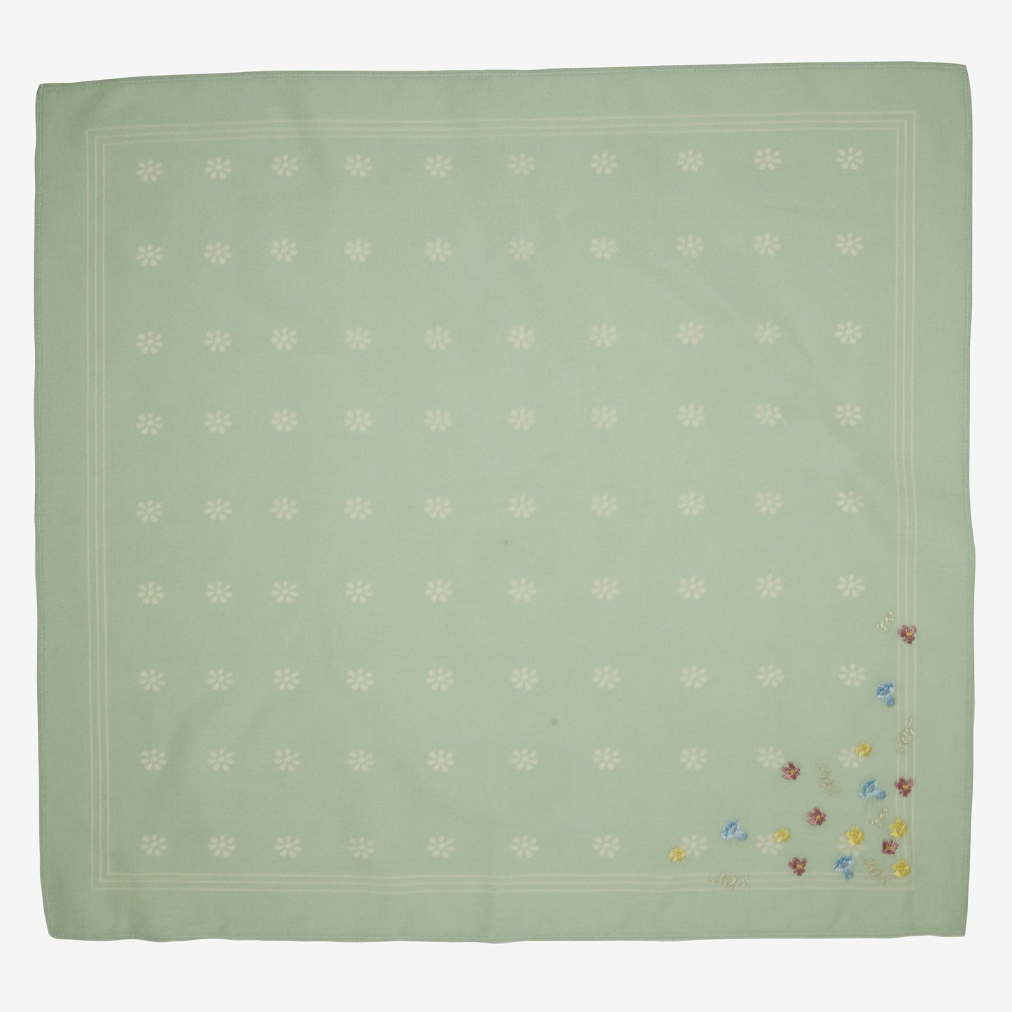 Bloom Cotton Bandana in Sage