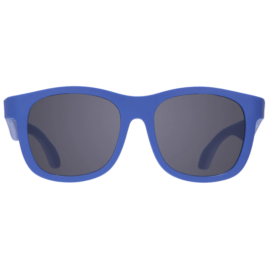 Blue Navigator Kids Sunglasses / UV400 lenses / BPA-free / microfiber bag