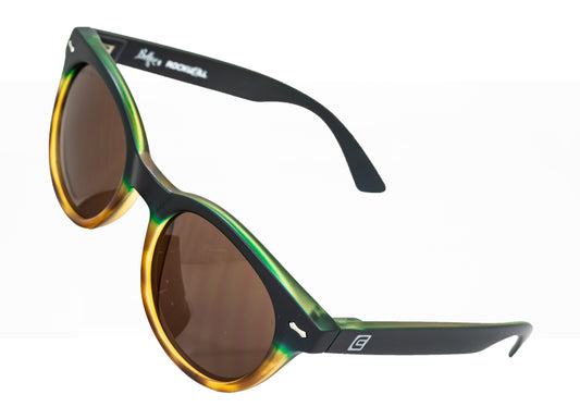 Belle (Green Fade) / 100% UV Protection /  Italian Craftsmanship and Design