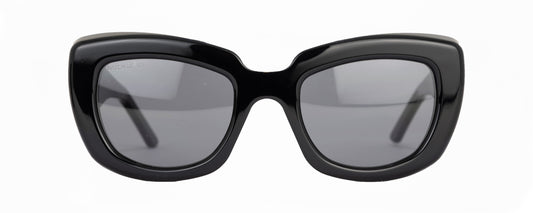Brindisi (Black/Black) / High-Quality UV Lenses /  100% Handcrafted Italian Eyewear