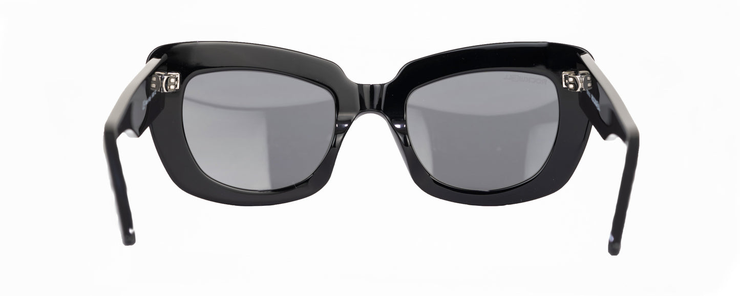 Brindisi (Black/Black) / High-Quality UV Lenses /  100% Handcrafted Italian Eyewear