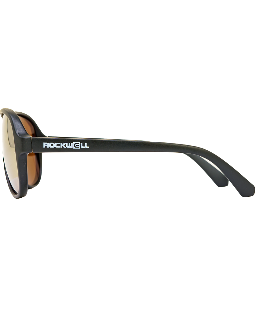 Casino (Black/Pink Mirror Polarized Lens) / TR90 Swiss Nylon Memory Frame / Crafted in Italy