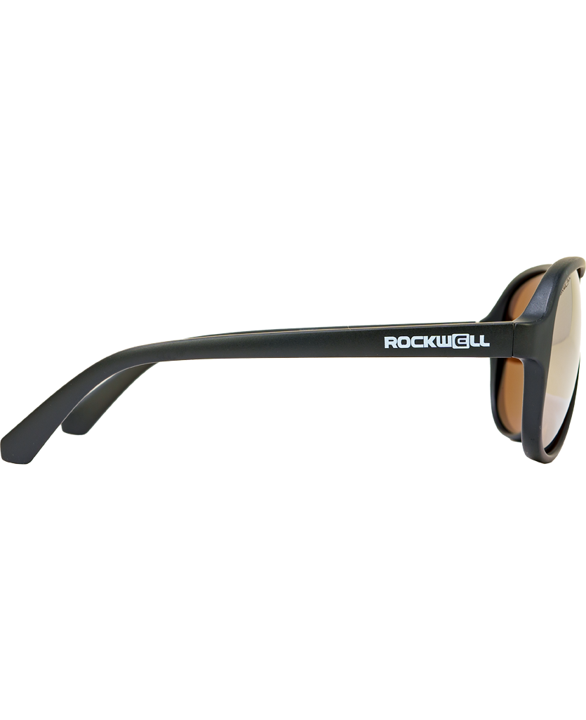 Casino (Black/Pink Mirror Polarized Lens) / TR90 Swiss Nylon Memory Frame / Crafted in Italy