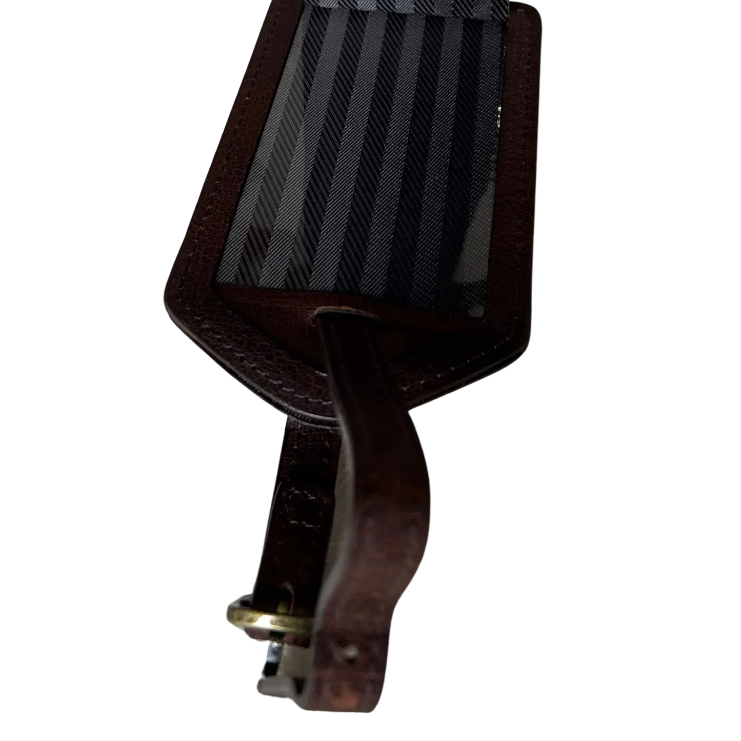 Cambridge Full Grain Leather Luggage Tag
