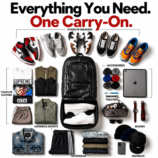 Sole Premise Carry-On Bag For Shoes, Clothes, Laptop And Camera