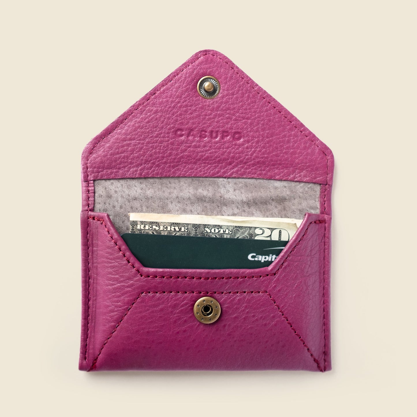 Mini Envelope Wallet With RFID protection - Lilac