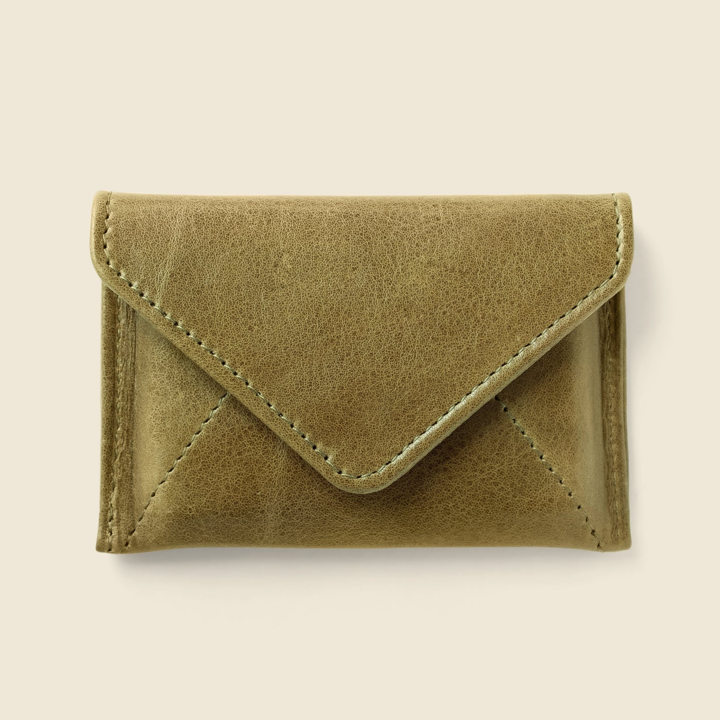 Mini Envelope Wallet With RFID protection - Olive