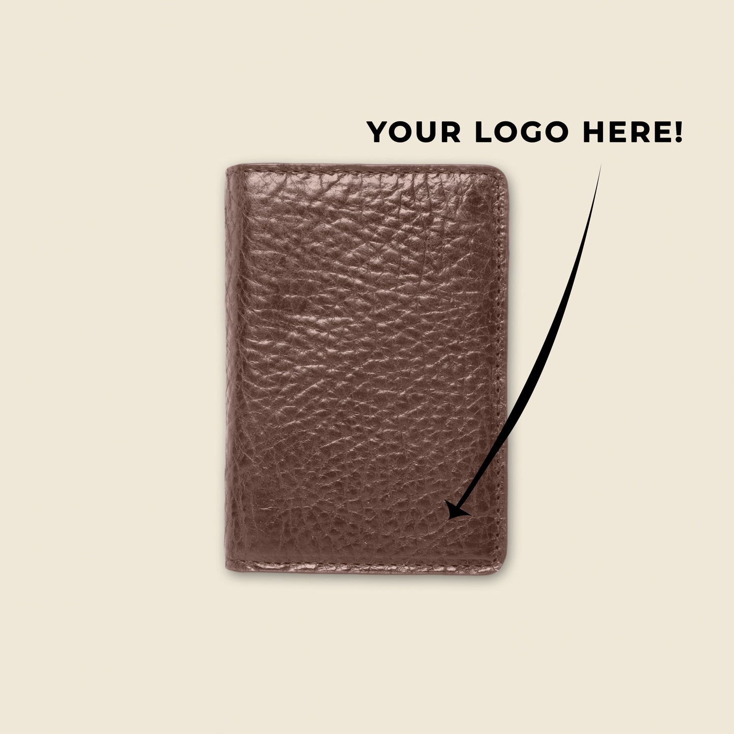 Small Bifold Wallet For Private Label (50 Units Minimum)
