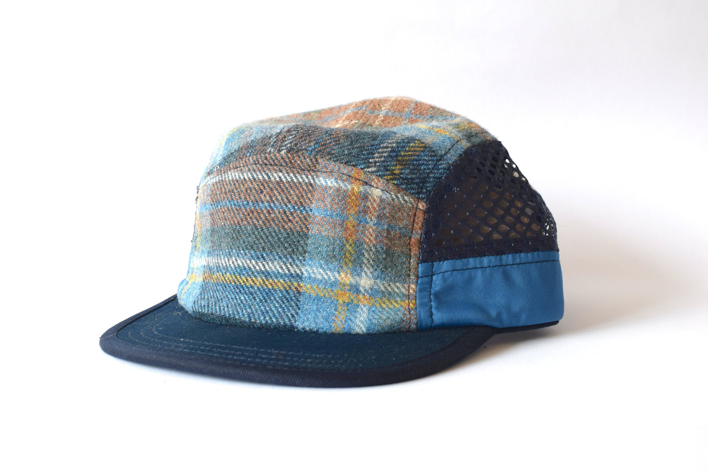 Scosia Plaid Eight Panel Sport Hat (sb)