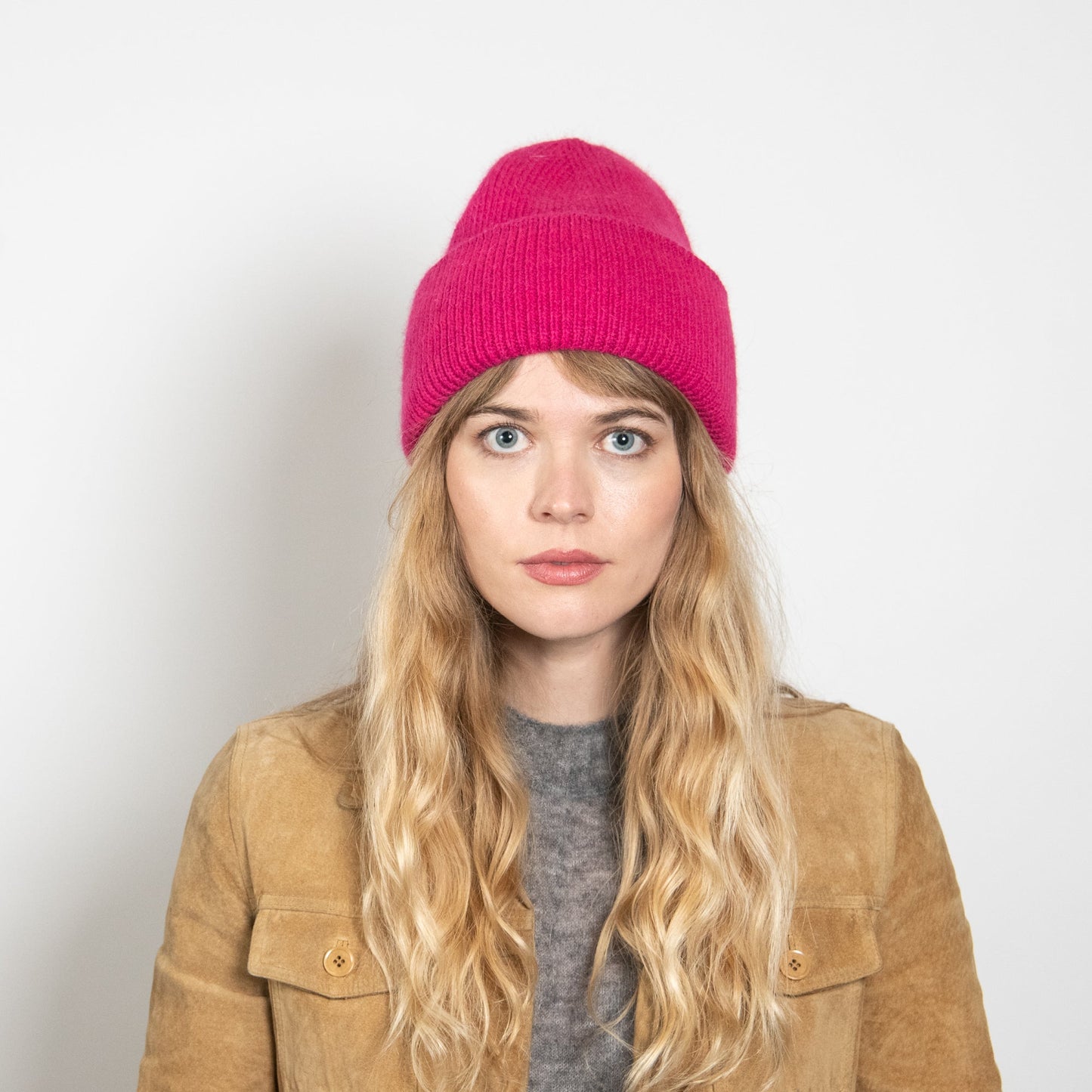 Nico Angora Mix Wool Beanie