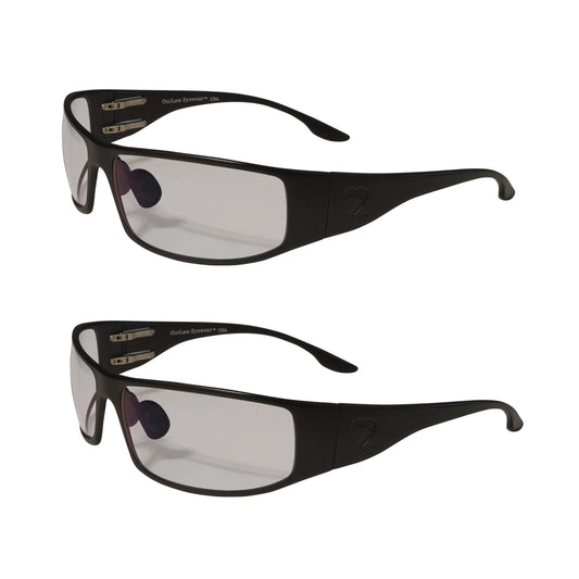 Fugitive TAC Black / Pathfinder 5.0 Transition - ANSI Z87.1-2015 (2 Pack) / Special Warranties / 135mm adjustable frames