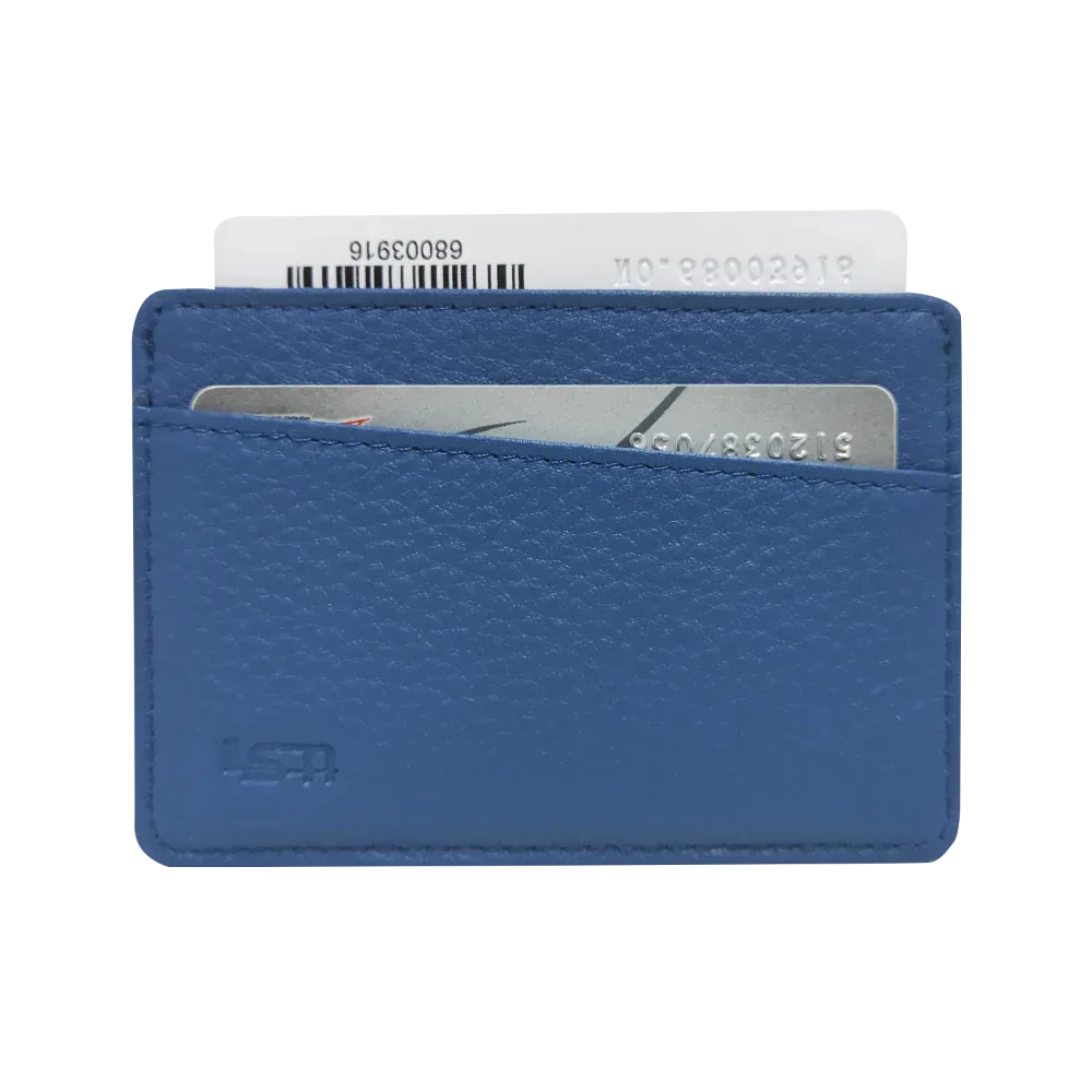 Leather Wallet, Slim Leather Wallet - Travel Wallet