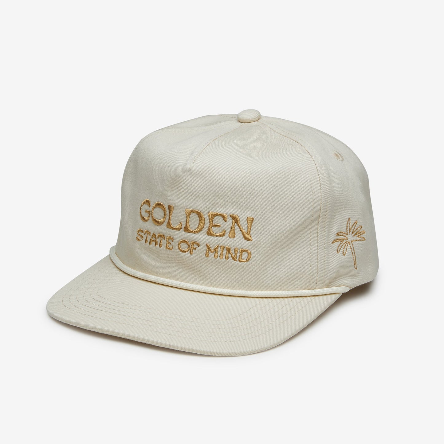 Golden State Cap in Cream