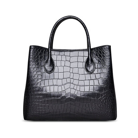 DON JOHN Crocodile Luxurious Handbags Women's