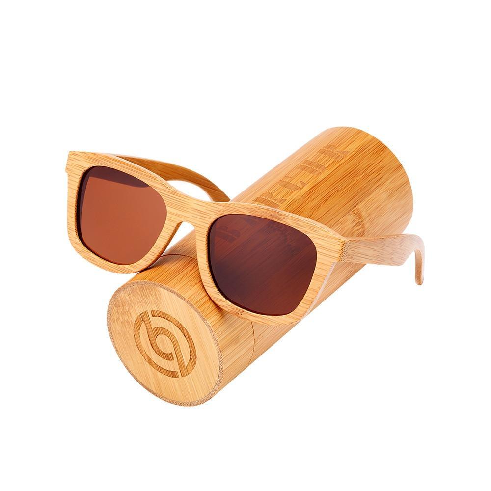 Handmade Bamboo Wood Luxury Retro Men and  Women Polarized Sunglasses / Floatable / UV400 Protection
