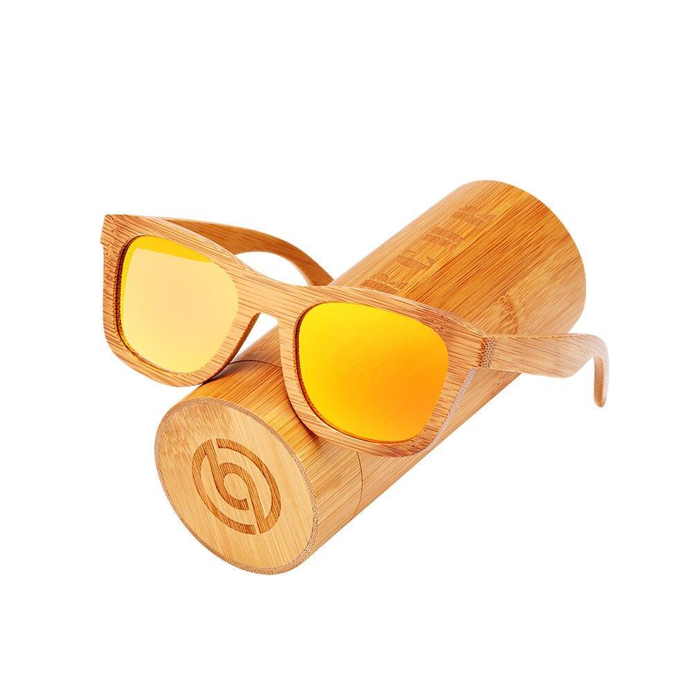 Handmade Bamboo Wood Luxury Retro Men and  Women Polarized Sunglasses / Floatable / UV400 Protection