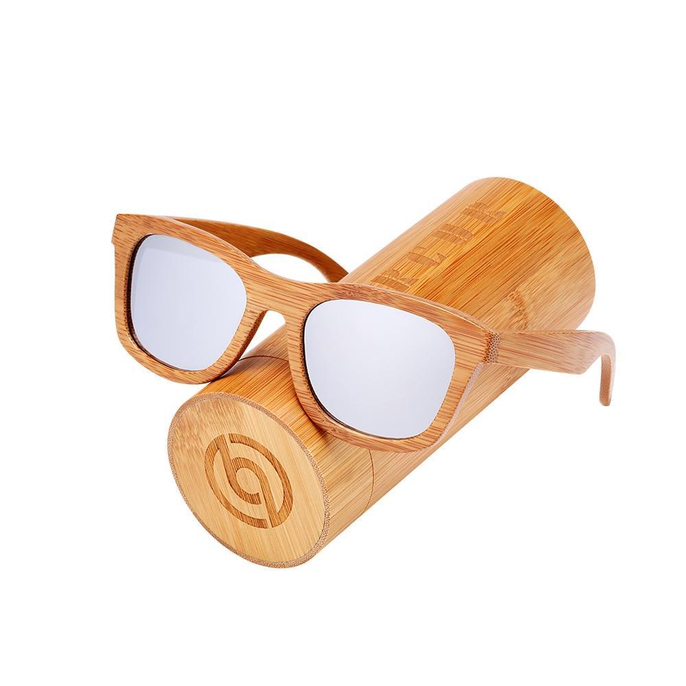 Handmade Bamboo Wood Luxury Retro Men and  Women Polarized Sunglasses / Floatable / UV400 Protection