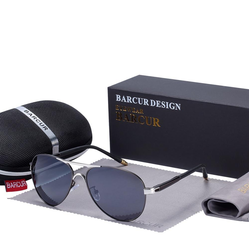 Classic Aviator Polarized High Quality Metal Frame Sunglasses / UV400 Protection / Mirrored HD Lenses