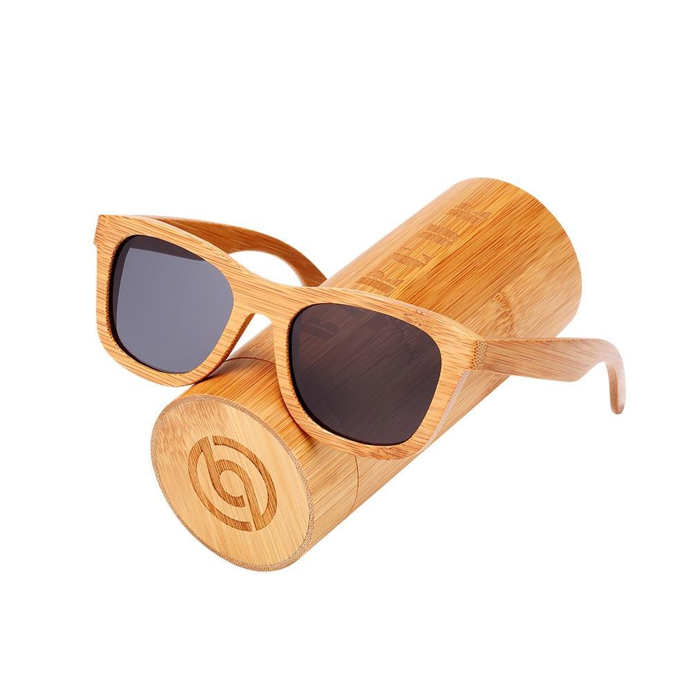 Handmade Bamboo Wood Luxury Retro Men and  Women Polarized Sunglasses / Floatable / UV400 Protection