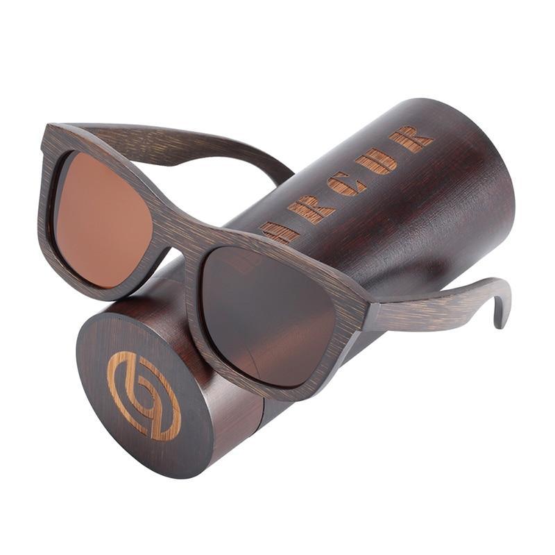 Natural Wooden Sunglasses / Polarized / Floatable / Handmade Bamboo / UV400 Protection