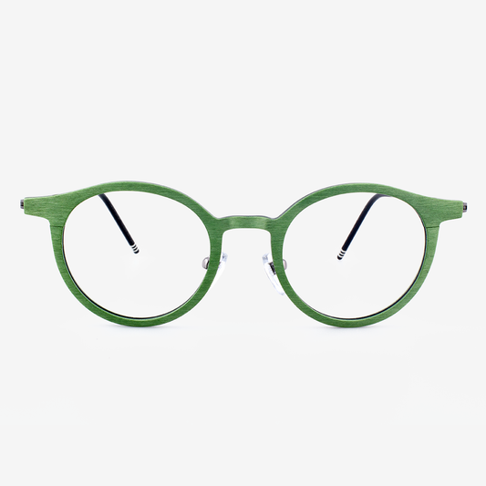 Highland - Titanium & Wood Eyeglasses