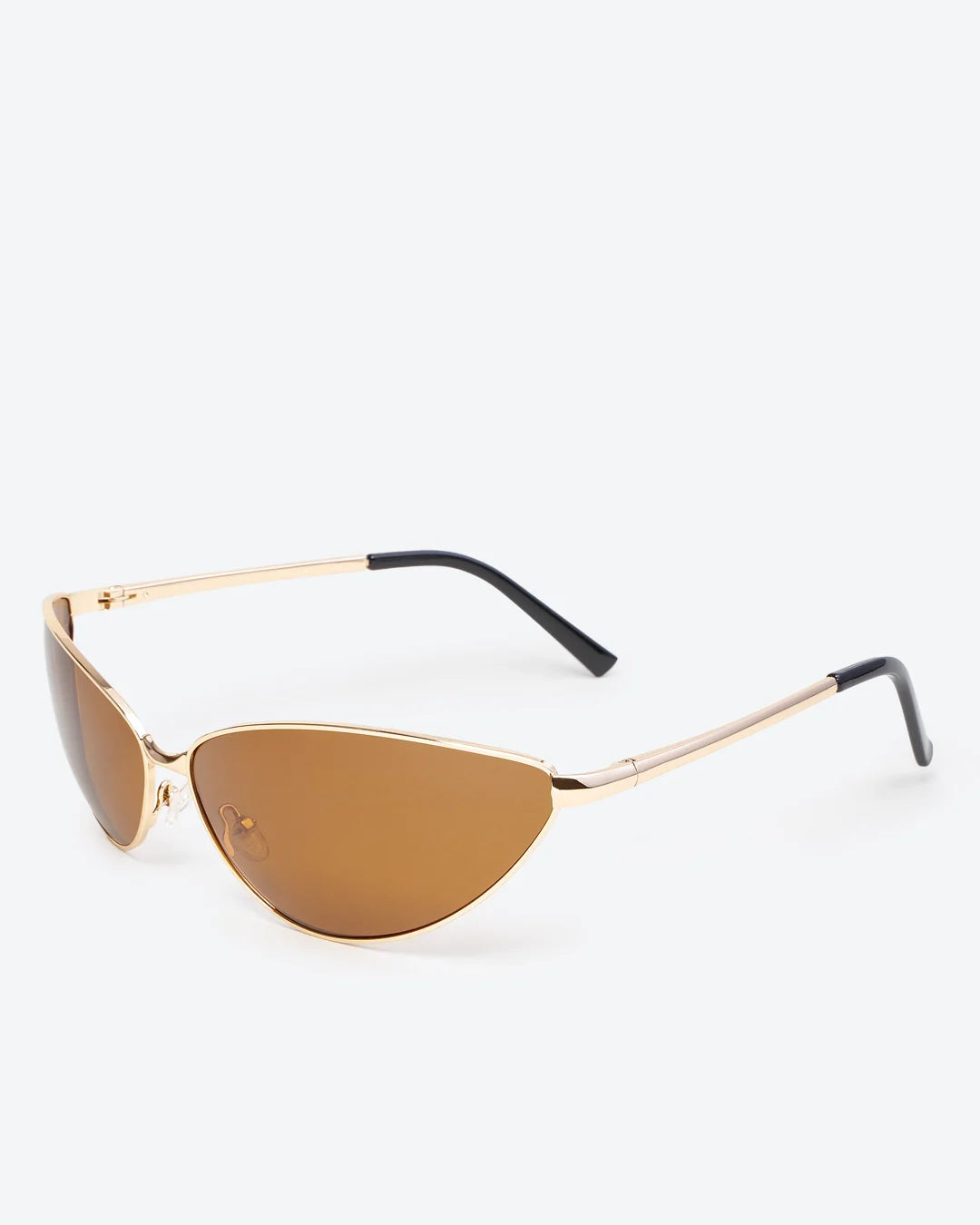 SVELTE - Black Polarized Lenses, Gold Chrome Frame