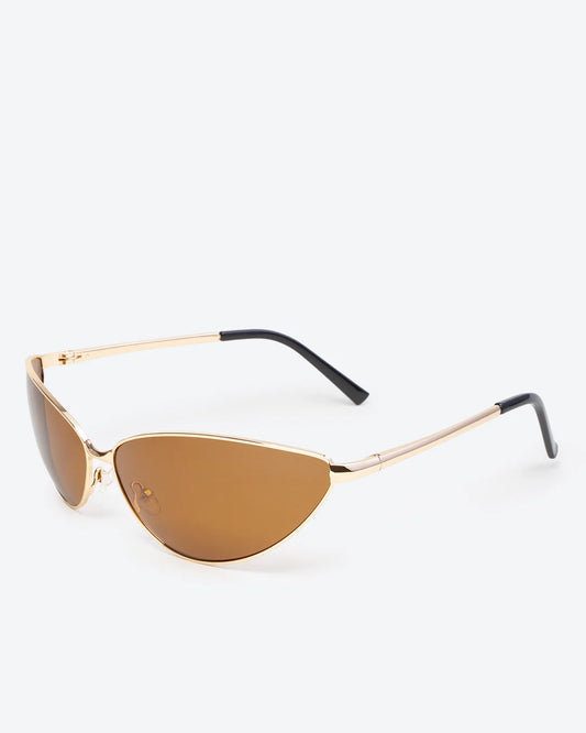 SVELTE - Tungsten Polarized Lenses, Gold Chrome Frame