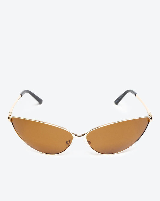 SVELTE - Tungsten Polarized Lenses, Gold Chrome Frame