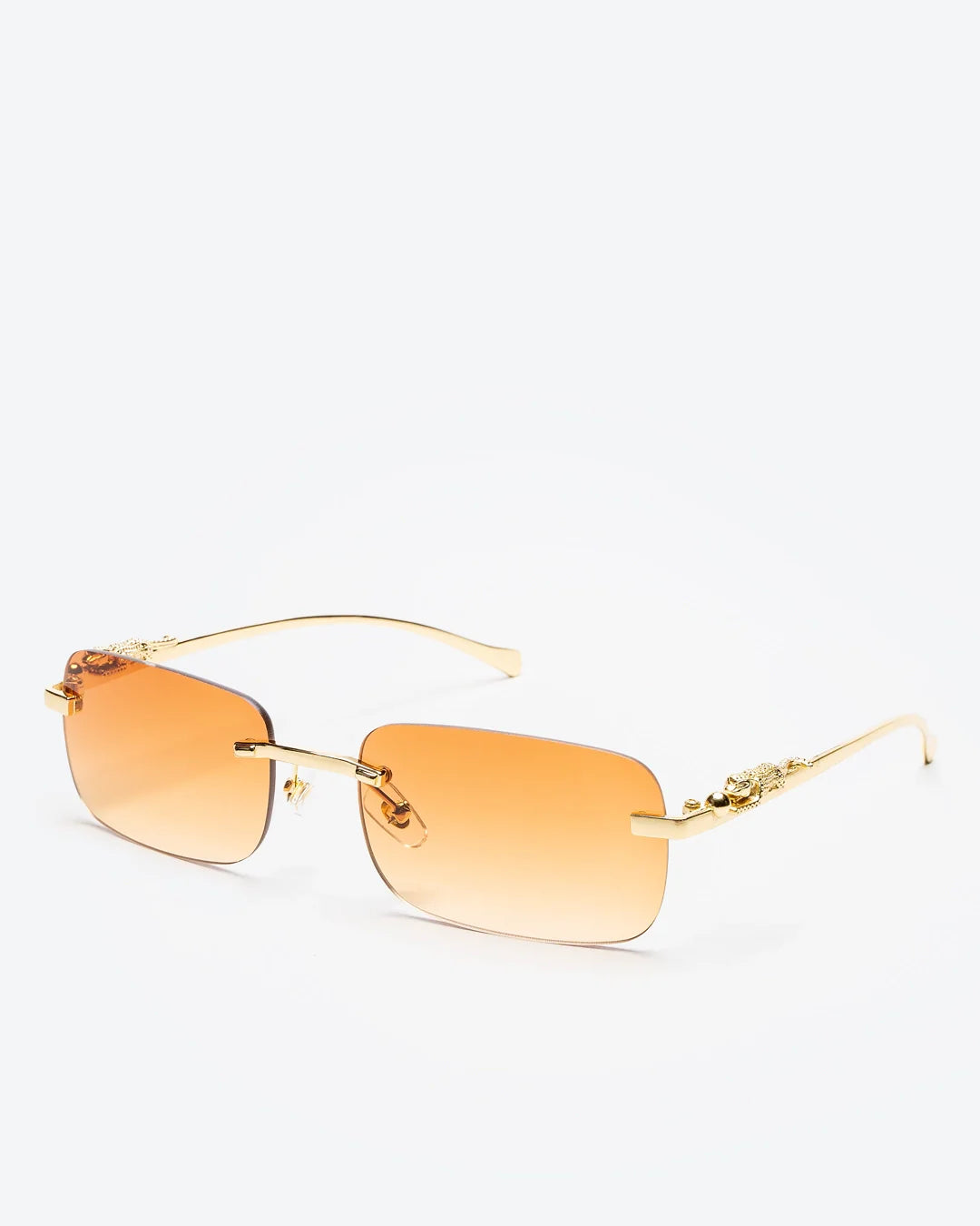 NOBLE - Violet Lenses, Gold Chrome Frame