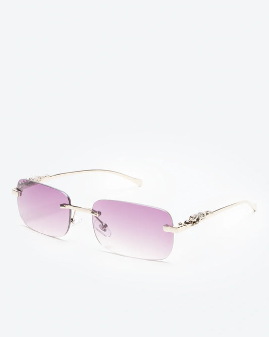 NOBLE - Violet Lenses, Chrome Frame