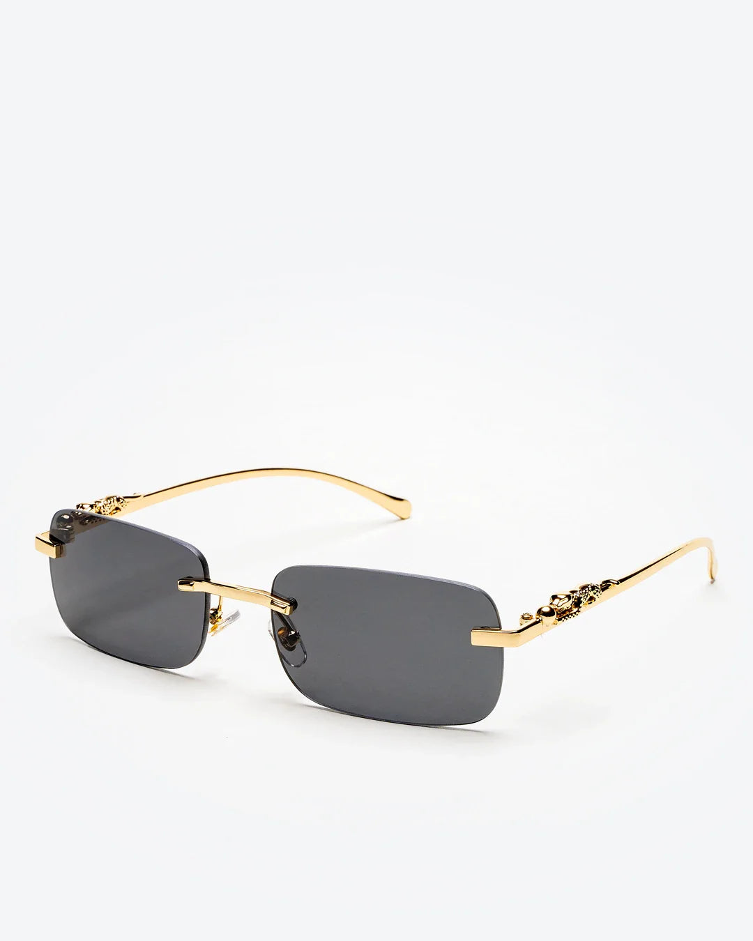 NOBLE - Sapphire Lenses, Gold Chrome Frame