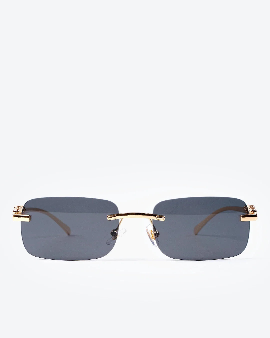 NOBLE - Black Lenses, Gold Chrome Frame