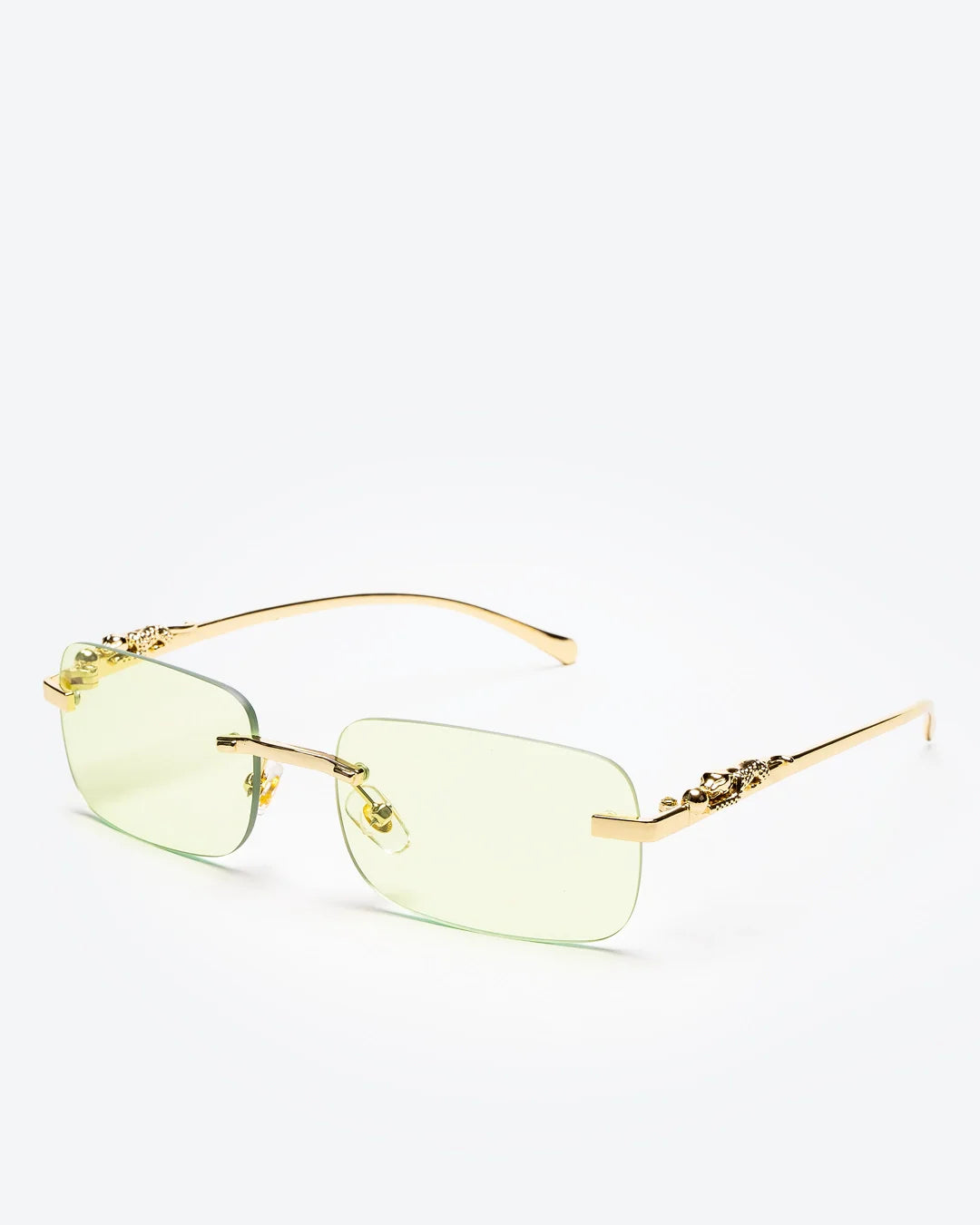 NOBLE - Ruby Lenses, Gold Chrome Frame