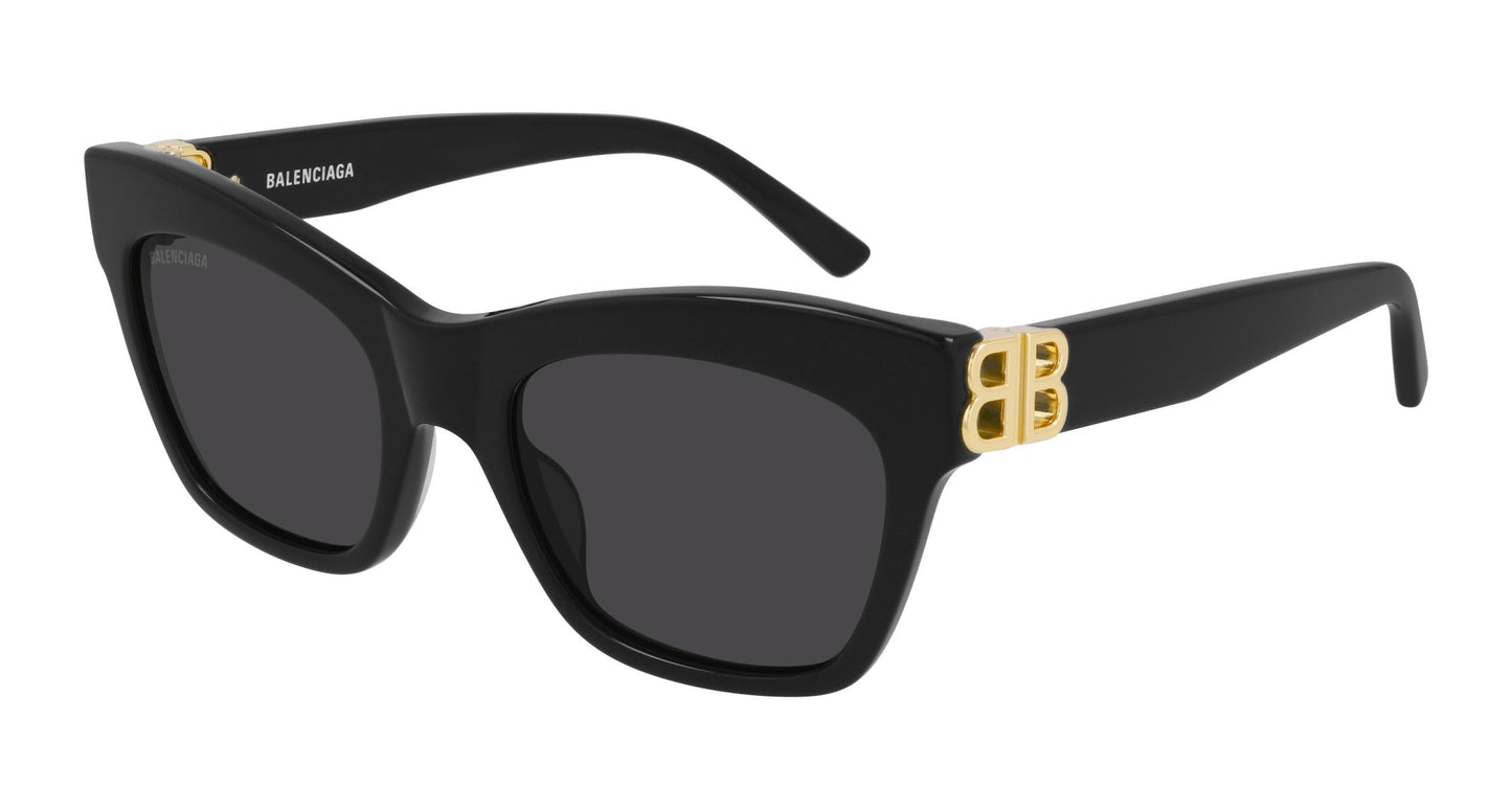 Balenciaga BB0132S-001 Women’s Sunglasses – Recycled Acetate, 53mm A