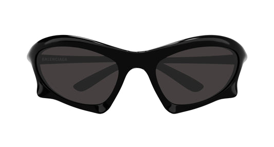 Balenciaga BB0229S-001 Men’s Sunglasses – Bio-Injection Frame, 59mm