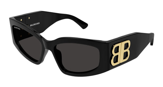 Balenciaga BB0321S-002 Women’s Sunglasses – Recycled Acetate, 57mm