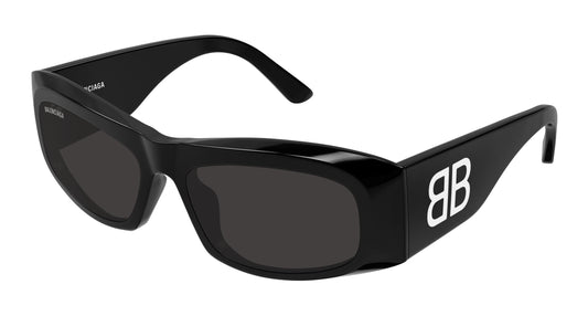 Balenciaga BB0395S-001 Women’s Sunglasses – Recycled Acetate, 60mm