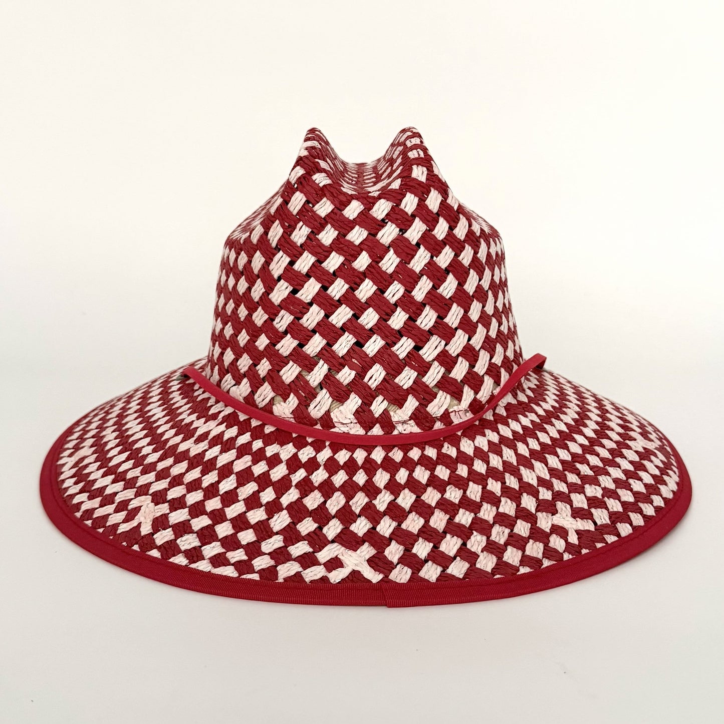 Baldiz Red and White Lifeguard Hat