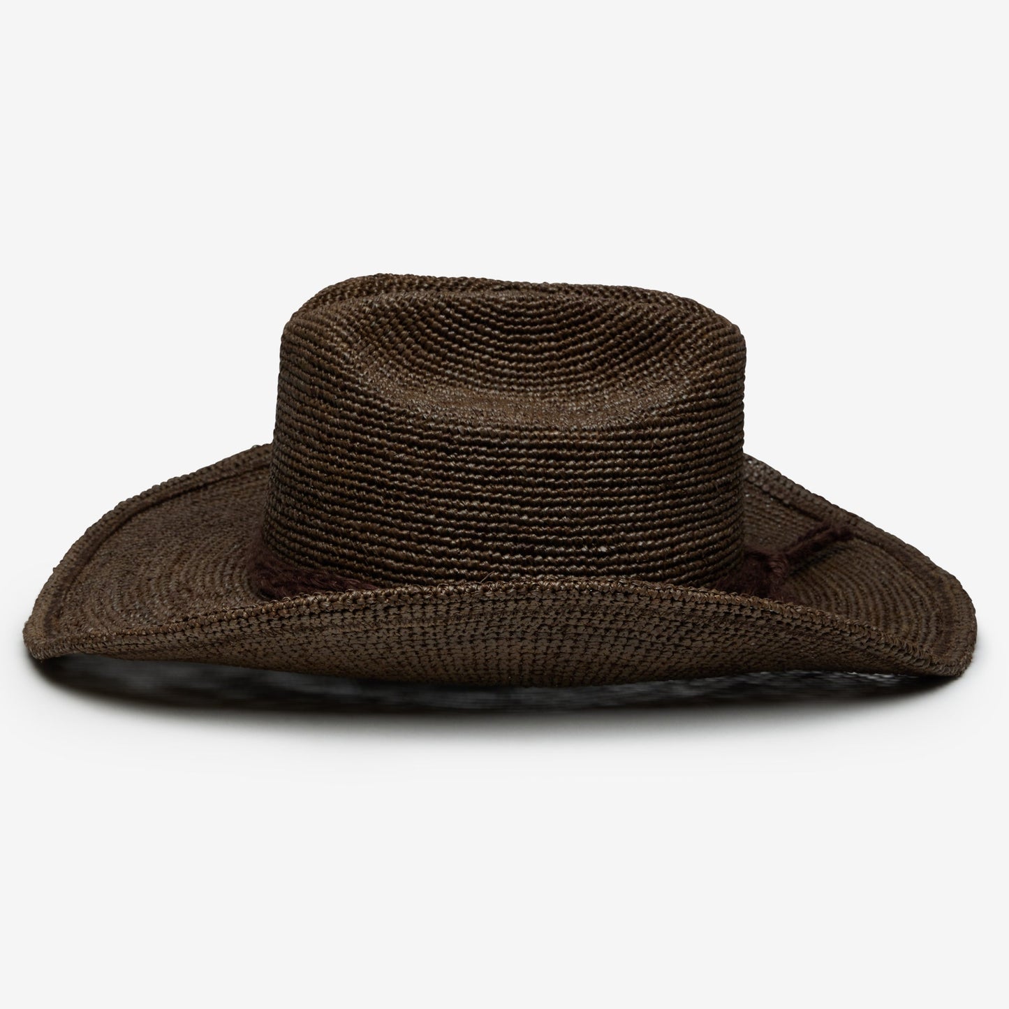 Pippa Raffia Cowboy in Chocolate