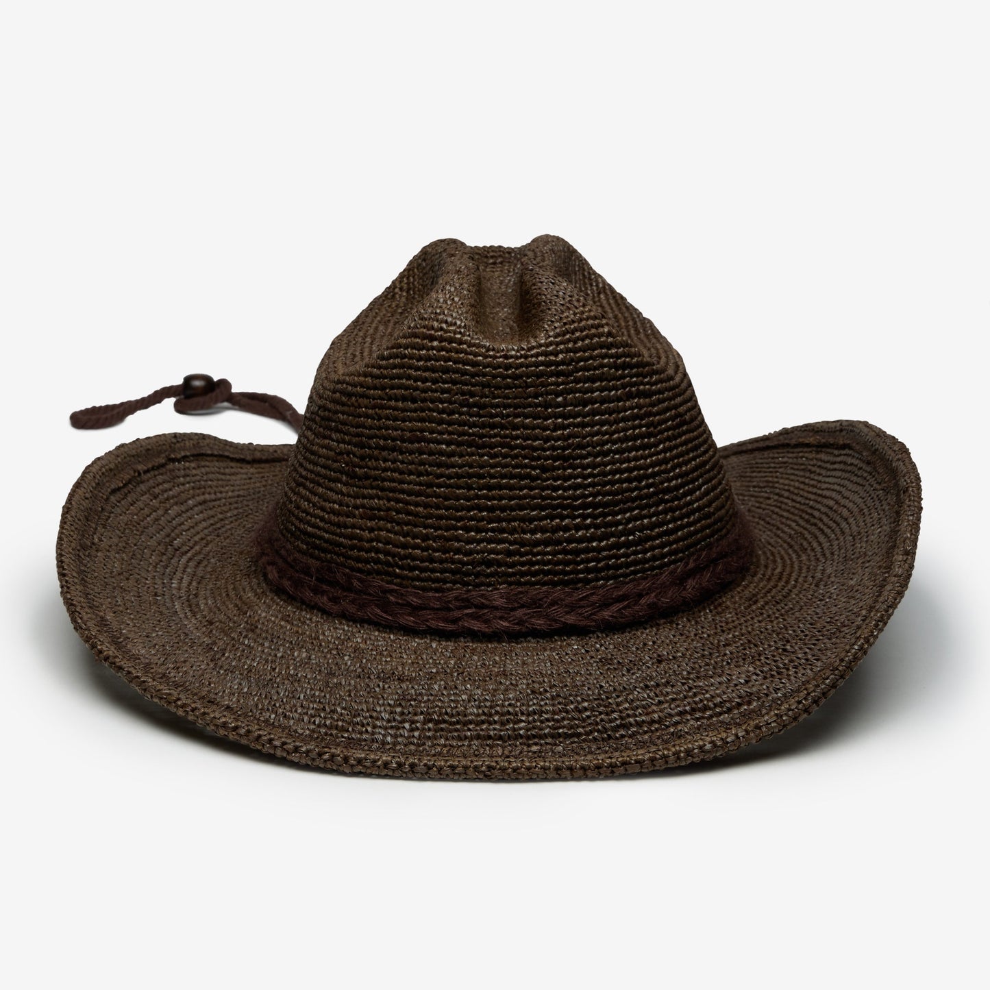 Pippa Raffia Cowboy in Chocolate