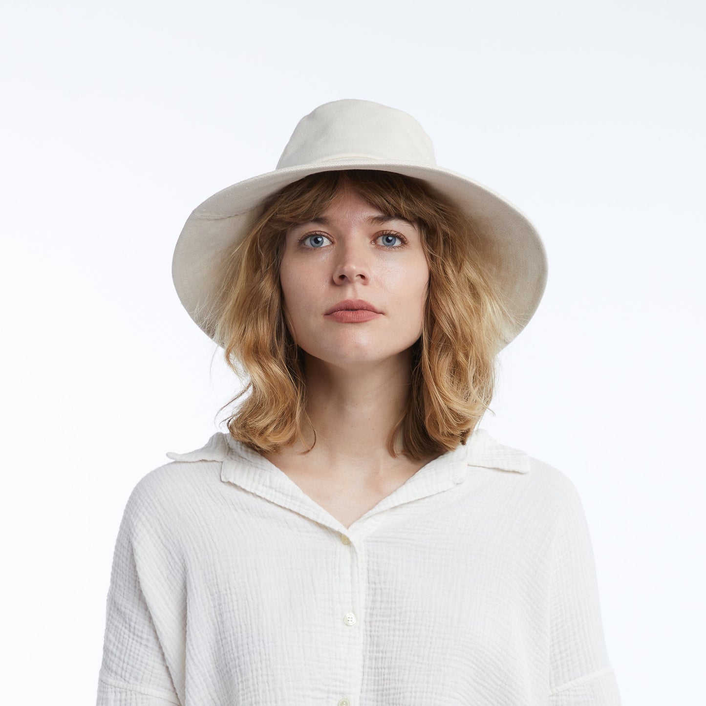 Monty Canvas Bucket in Natural
